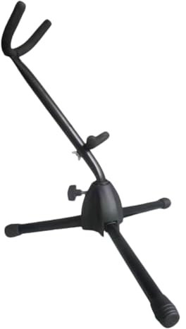 JOINPAYA Faltbarer Saxophonständer Aus Metall Rutschfester Lagerständer Für Saxophon Langlebiger Aufbewahrungshalter Für Saxophon Geeignet Für Hause Oder Musikunterricht