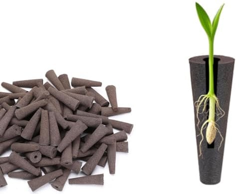 Armastuse 100 StüCk AnzuchtschwäMme FüR Hydrokultur, Hydrokultur-Anbausystem-Pods, Starterstecker FüR Samen Oder Stecklinge