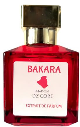 Bakara Parfüm-Extrakt, 70 ml, Rot, By Dz Core, Jasmin, Safran, Bernstein-Holz