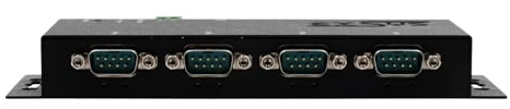 EXSYS EX-6114-2 Ethernet zu Seriell 4 x RS-232 mit 9 Pin Stecker