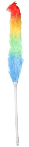 ZUNOXAZ Plumeau Dépoussiéreur de Meubles Ultra-fin Léger et Portable, Brosse Ménagère Antistatique pour Nettoyage Intérieur de Véhicule et Maison, Outil de Dépoussiérage à Main Pratique