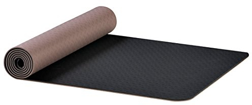 Yogamatte Earth OM Ako Yoga, Braun-Anthrazit