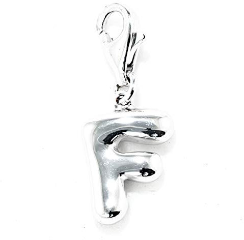 Xenox Abalorio Mujer Charm_F Plateado (1 cm)