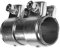 BITS4REASONS E-Tech Nouveau MODÈLE RACCORDEMENT/RACCORD DE Tuyau D'ÉCHAPPEMENT RÉGLABLE Heavy Duty 39MM À 40MM, 125MM Long EC002
