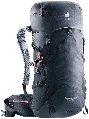 deuter Speed Lite 24 SL leichter Damen Wanderrucksack, Schwarz