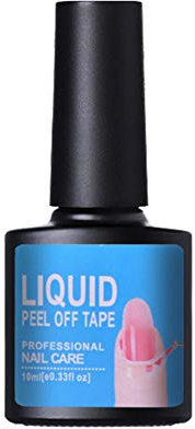 Nail Art Latex Tape Peel Off, flüssiger Nagellack Barrier White Nail Cuticle Guard Hautschutz Palisade