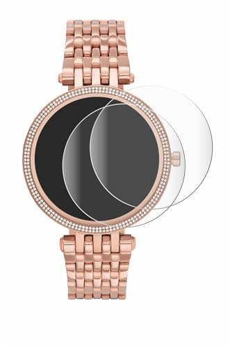 brotect Protection Intégrale 3D Incurvé pour Michael Kors Access Darci Gen 5E (2 Pièces) - Couverture Complète, Film Protection Écran