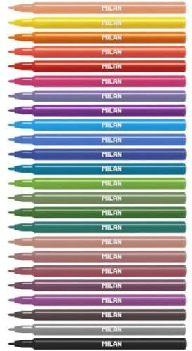 MILAN Caja 24 rotuladores punta fina, 06F24