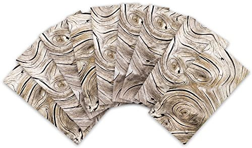Funlife 27PCS Selbstklebend Möbelfolie Abziehen und Aufkleben Küchenrückwand Vintage Fliesenfolie für Küche Badezimmer Wohnzimmer, Wirbeln Holz