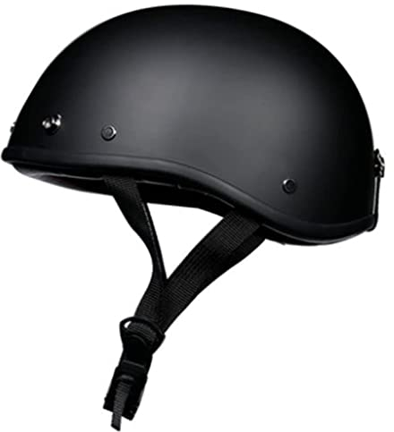 retrò Casco Scodella Portatile Mezzi Caschi Jet, Mezzo Casco da Motociclista Vintage Caschi Cromwell Caschi Casco A Scodella Scooter Motorino ECE Omologato Mezzo Elmetto da Moto retrò 4,M