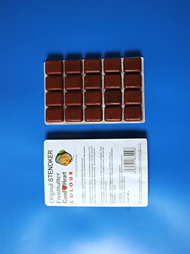 Stendker Frostfutter Sparpaket 51 x GoodHeart Mix (normal/Colour/SPIRULINA) Diskus Futter Diskusfutter: 100g Blister/für gesunde und farbenprächtige Diskusfische