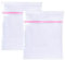 Wäschesack, Wäschenetze, Wäschebeutel für die Waschmaschine, Mesh Wäschesack für Waschmaschine, Laundry Bag für Empfindliches, Bluse, Unterwäsche, 23 * 30CM, 2 Stück (Rosa)