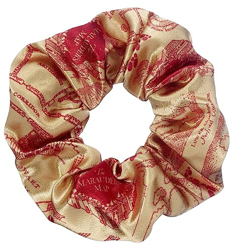 Official Harry Potter Marauders Map Hair Scrunchie