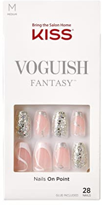 Kiss 28 Medium Voguish Fantasy Nails