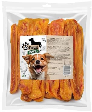 Mr. Pretzel getrocknetes Hühnerfilet 500g Snacks