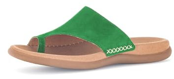 Gabor Damen Pantoletten, Frauen Slipper,Best Fitting,Zehentrenner,Schlupfschuhe,schluepfschuhe,Slides,Slip-ons,Mules,Verde,38 EU / 5 UK