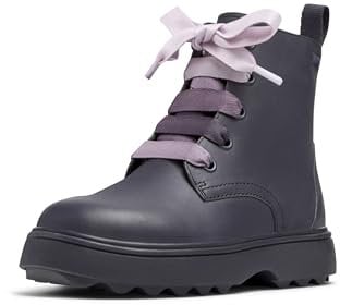 Camper Norte K900150, Botín con Cordones Niñas, Púrpura 018, 31 EU