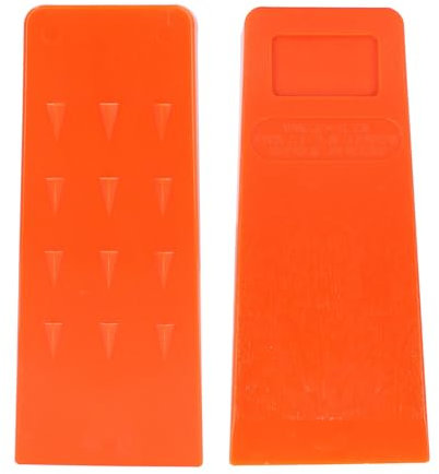 Cuneo per Legno in Plastica da 8 Pollici per Motosega Cuneo per Abbattimento di Alberi Cuneo per Legname con Punte Cuneo per Abbattimento per Alberi Cuneo per Abbattimento in