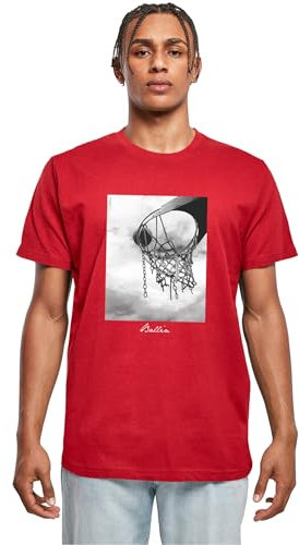 Mister Tee Herren Ballin 2.0 Tee Burgundy, M