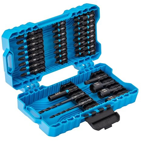 OX Pro Impact Drill & Drive Accessory Set – 40 Piece