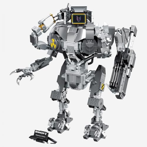 BlueBrixx Pro 106904 – Cain/Robocop 2 aus Klemmbausteinen mit 1228 Bauelementen. Kompatibel mit Anderen Marken