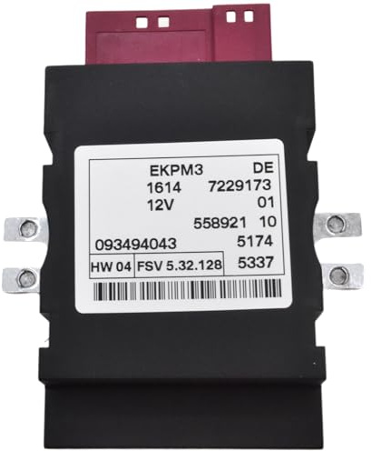 Fuel Pump Control Module Computer Unit 16147229173 Compatible With E81 E82 E87 E88 E90 E91 E92 E93 E60 E61 E62 E63 E64 E84 E70 E71 E89