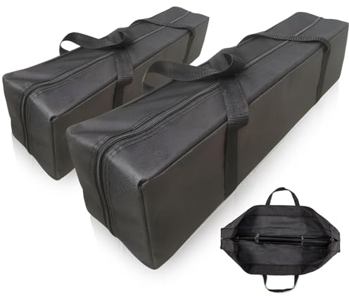 NEUSID 2 Stück Stativtasche 120cm/60cm Multifunktional Handtasche Stativ Tasche Tragetasche wasserdichte Zeltstangentasche Tripod Bag für Mikrofon Fotografie Stativ Angelrute