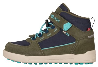 Trollkids Kids Gryllefjord Mid Cut 29, pine green