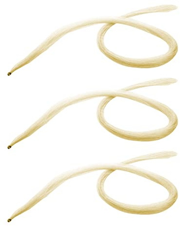 Janasiba 3Stck 32 80cm Geigenbogen Violinenbogen Bogen Geige Naturhaar Rosshaar