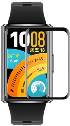 Schutzfolie für Huawei Band 11 Pro, Plexiglas Displayschutz, HD klar, kratzfest, glatte Oberfläche, einfache Anbringung mit AB Kleber