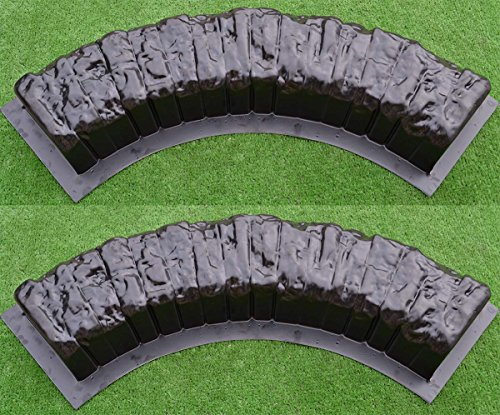 Concrere Lot de 2 moules ronds en plastique ABS #BR11
