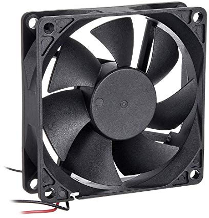 sourcingmap SNOWFAN Authorized 80mm x 80mm x 20mm 12V Brushless DC Cooling Fan #0302