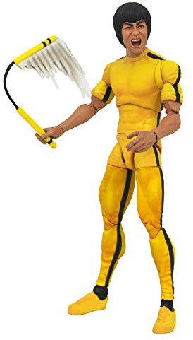 Diamond Select Toys Bruce Lee Yellow Jumpsuit Action Figure, one-Size, MAR192442