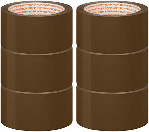 Nopi Universal Packband, 66m:50mm (6 Rollen - braun)
