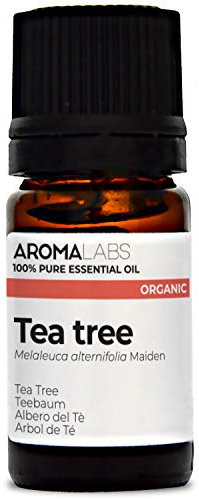 Aroma Labs - Arbol De Té - Aceite Esencial Orgánico - Quimiotipado y Certificado AB - 5 mL