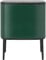 Brabantia Bo Touch Bin, 3 X 11 Litres, avec Seaux Intérieurs en Plastique - Pine Green
