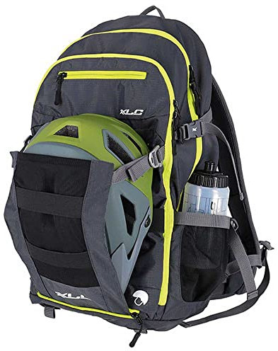 XLC Unisex – Erwachsene Ba-S98 Rucksack, Grau/Gelb, 28 Ltr