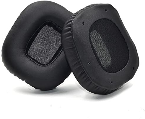 XBERSTAR Ersatz-Ohrpolster für Razer Tiamat 7.1 / 2.2 Headset, Hochflexibel, Langlebig, Weich und Bequem, Schwarz