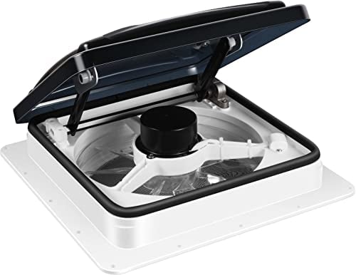Starvent 11 RV Roof Vent Fan 6-Speed-Reversible (Smoked 11)