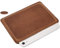 CataPurus Top Grain Leather 8.3 Slim Tablet Sleeve Case Protector, Solid Minimalist Vintage Design, Fully Handmade, Compatible with 8.3 iPad Mini 6 iPad Mini 7.9 & other Tablet, Brown 8.3 Inch