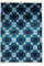 ESSENZA Teppich Teade Nightblue, 120x180 cm - 60% Polyester, 30% thermoplastischesPolyurethan, 10% Baumwolle - Kariert