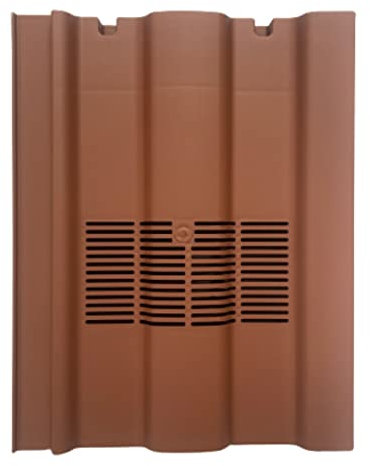 Roof Tile Vent for Redland Renown with Flexi Pipe Adaptor (Terracotta)