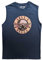Guns N' Roses Tank Top Muscle T Shirt Classic Band Logo Official Unisex Blue L