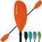 XUXIAKE Kajak Paddels mit Aluminium Schaft und PP Klinge, 230-250 cm Einstellbar Doppelpaddel für Kajak, Kanu, Boot (20 cm Verstellbar), Orange