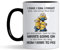 Crunchy Carrots I Came, I Saw, I Forgot Funny 11 Oz Ceramic Coffee Mug for Him, Her, Birthday, Mother’s Day, Father’s Day. (Black Inside and Handle)