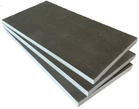 Wedi Lot de 5 panneaux de construction imperméables 48 x 10 x 2 cm