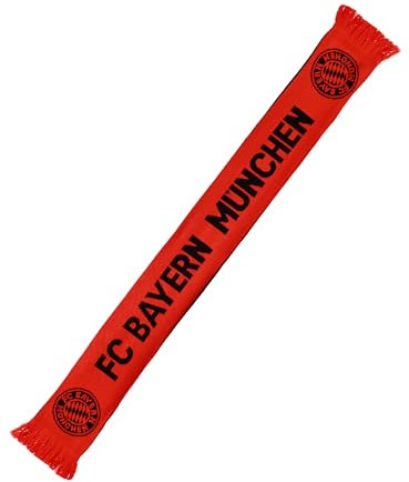 FC Bayern München I Schal Red & Black I Unisex I Rot