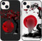 Eouine 2 Stück Handyhülle für Apple iPhone 13/iPhone 14 Hülle 6.1 Zoll Anime Cartoon Hülle Manga Cartoon Akatsuki Kakashi Schutzhülle Matte Stoßfest TPU Silikon Case für Apple iPhone 13/iPhone 14