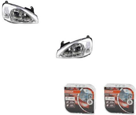 Johns, Scheinwerfer + Nightbreaker passend für Opel Corsa C Set Sys Valeo L R