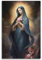 GJDYMX Christliches Poster, Heiliges Licht, Ölgemälde, Madonna der Rose, Poster, dekoratives Gemälde, Leinwand, Wandposter und Kunstdruck, moderne Familienschlafzimmer-Dekoration, Poster, 40 x 60 cm